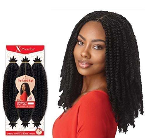 3x-Outre X-Pression Springy Afro Twist 24"