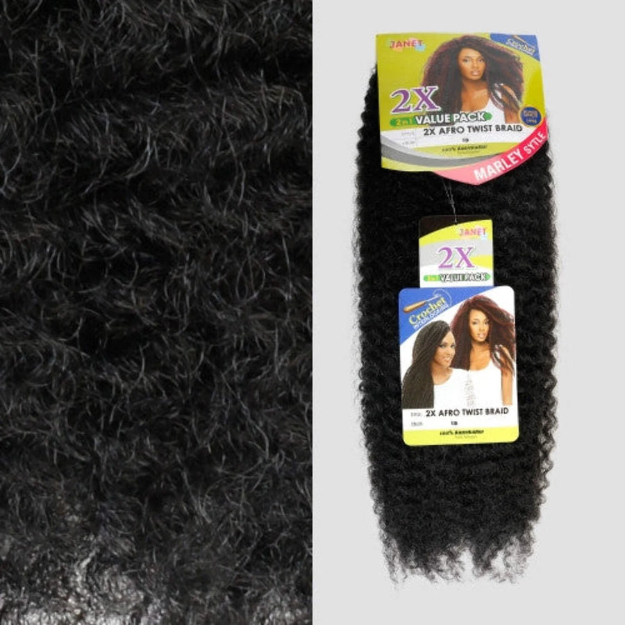 2x Afro Kinky Bulk 24