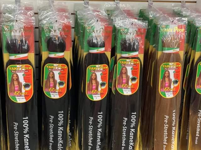 EZ YAKY PERM PRE-STRETCHED BRAIDING HAIR SINGLE PACK