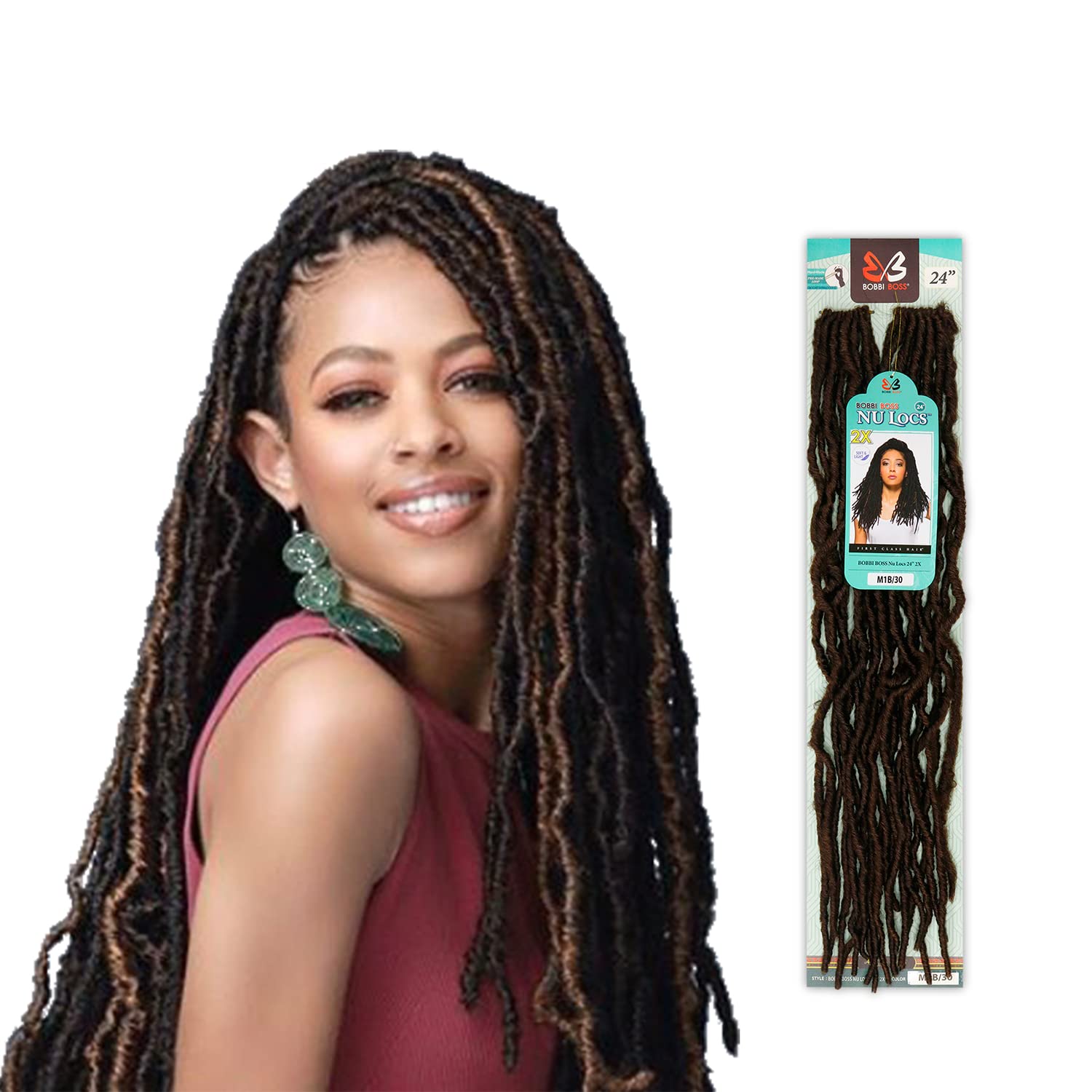 Bobbi Boss: 2X Nu Locs 24" Crochet Locs