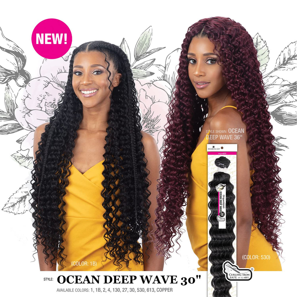 SHAKE N GO Organique Master Mix Weave - OCEAN DEEP WAVE 30"