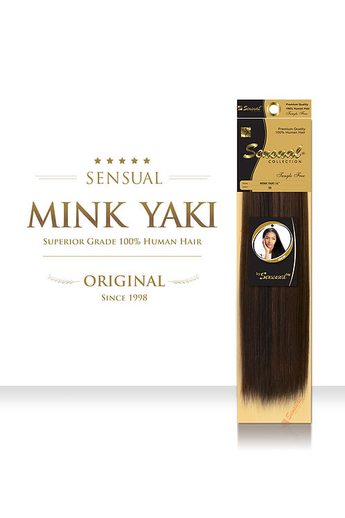 Sensual Gold Single Pack Mink Yaky 100% Human Hair
