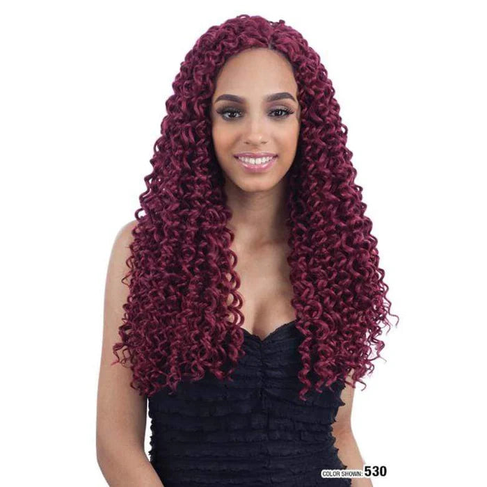 SHAKE N GO FREETRESS BEACH CURL 18" CROCHET