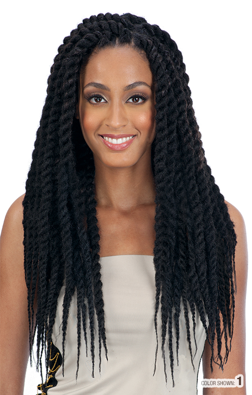 MODEL MODEL Super Long Cuban Mojito Twist Braid Crochet Hair - 24" inches