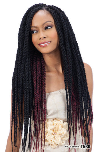 MODEL MODEL Super Long Cuban Mojito Twist Braid Crochet Hair - 24" inches