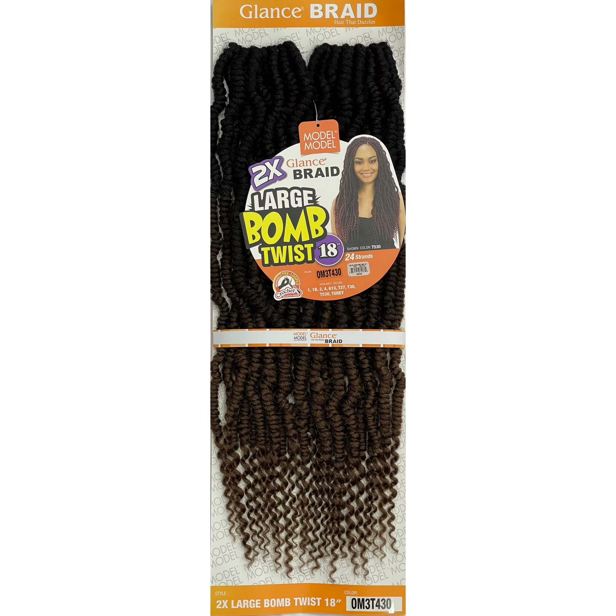 2x Large Bomb Twist 18 IN