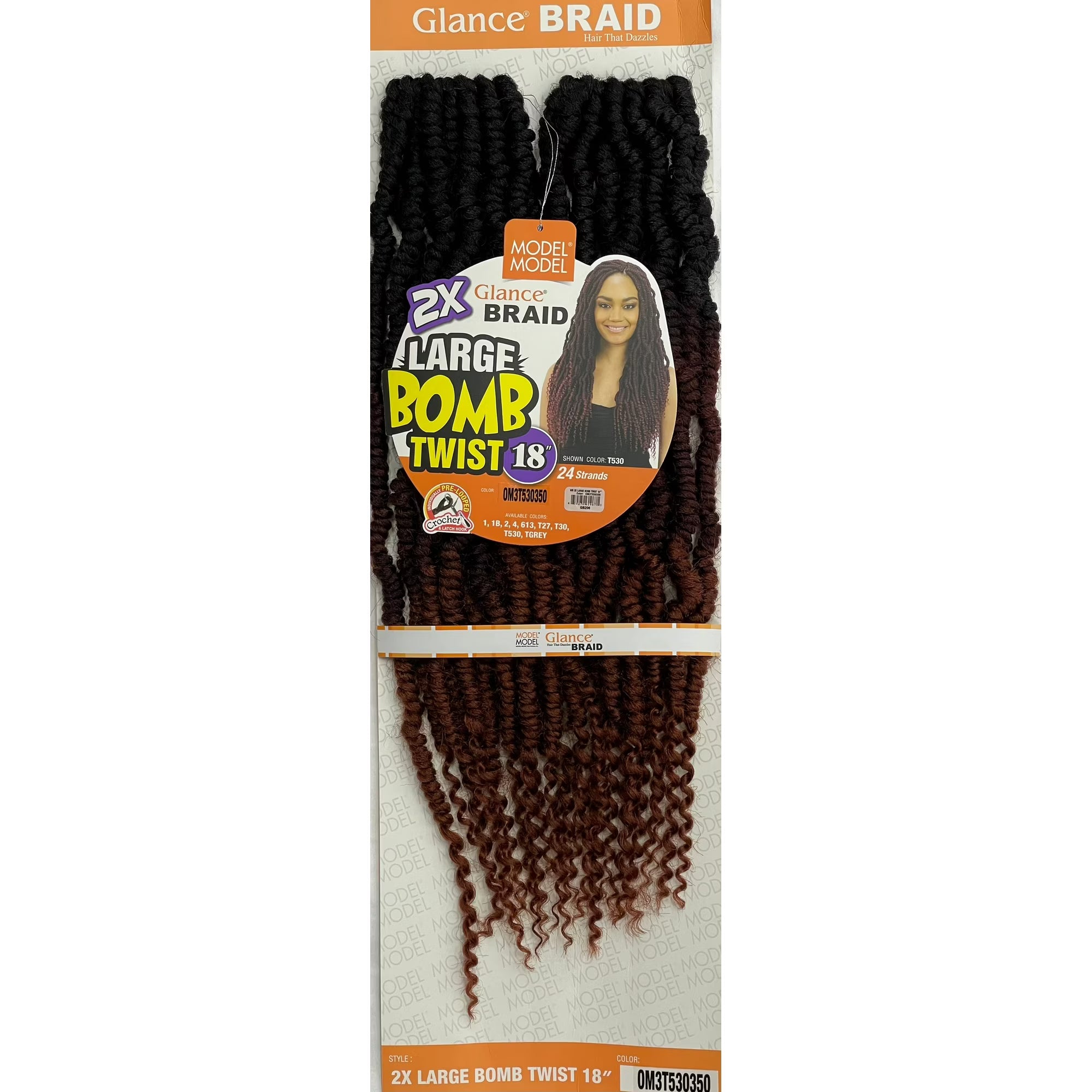 2x Large Bomb Twist 18 IN