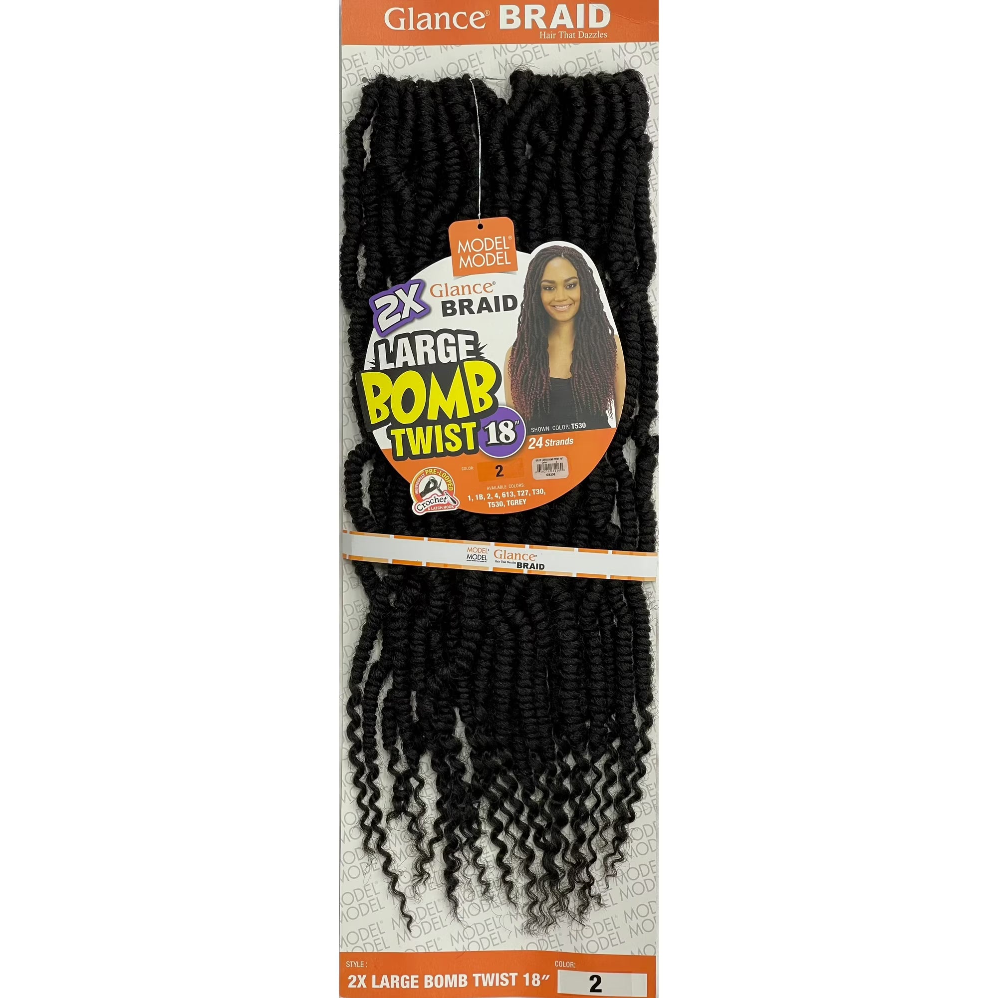 2x Large Bomb Twist 18 IN