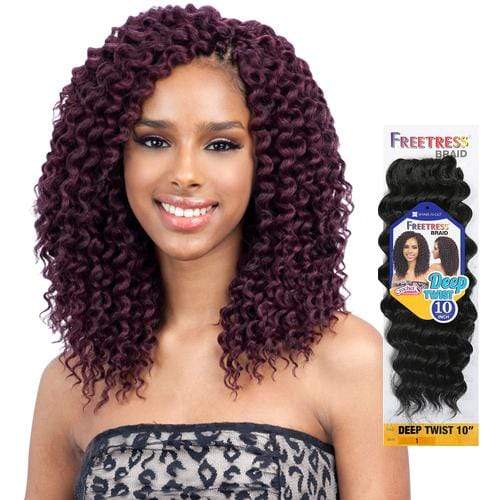SHAKE N GO FREETRESS DEEP TWIST 10" CROCHET HAIR