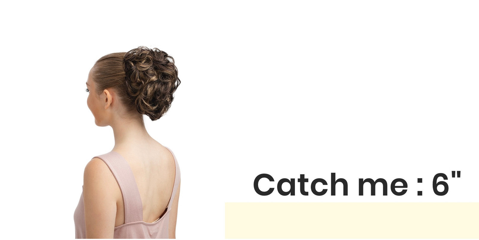 Designer Hair A Plus CATCH ME Claw Ponytail Hair Synthetic