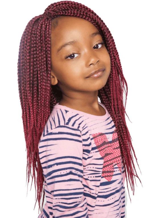 Afri Naptural Synthetic Kids Crochet Braid Kids Rock Box Braid 12" KR07