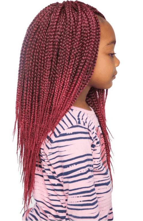 Afri Naptural Synthetic Kids Crochet Braid Kids Rock Box Braid 12" KR07