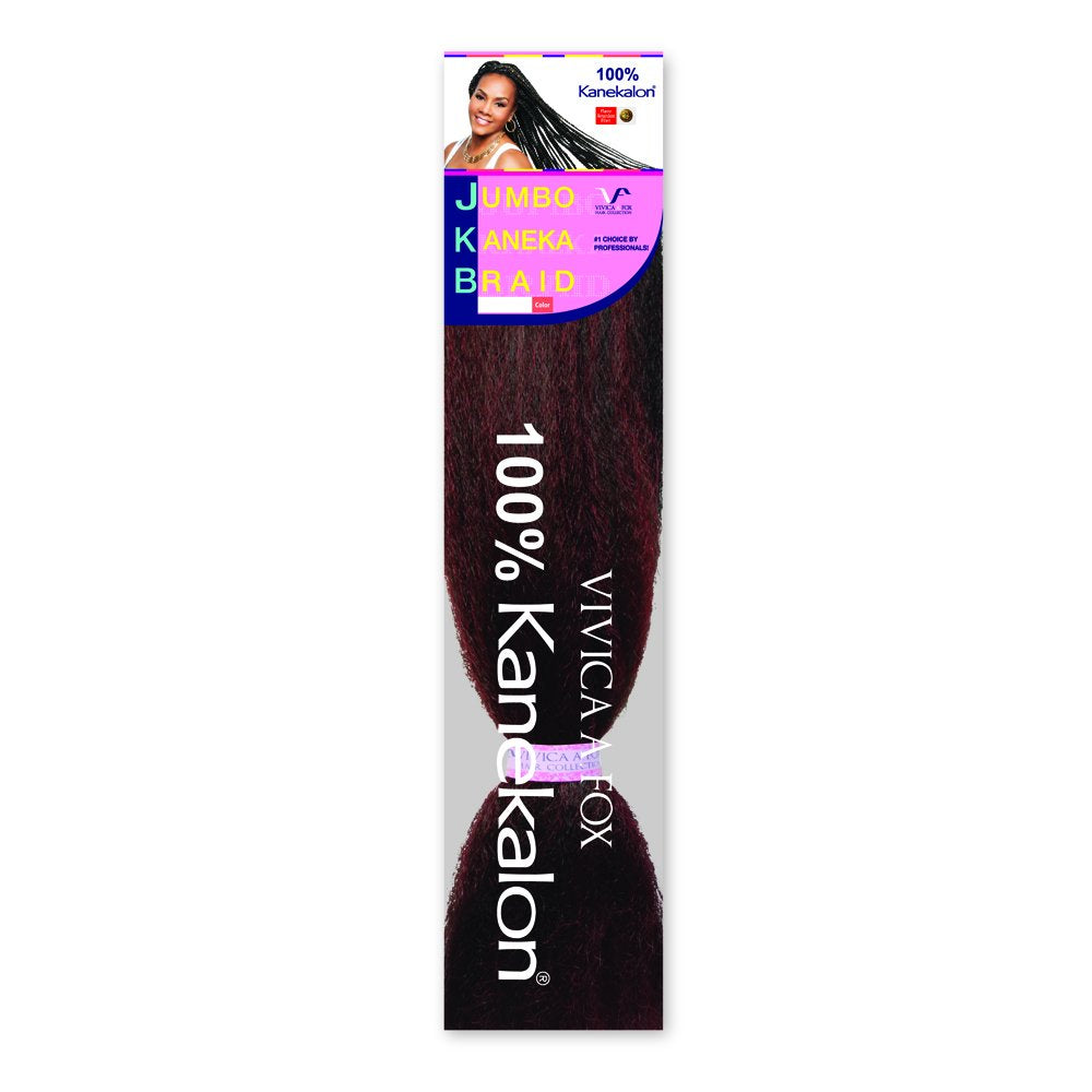 VIVICA FOX JUMBO KANEKA BRAID BRAIDING HAIR KANEKALON (NON-PRE- STRETCHED)
