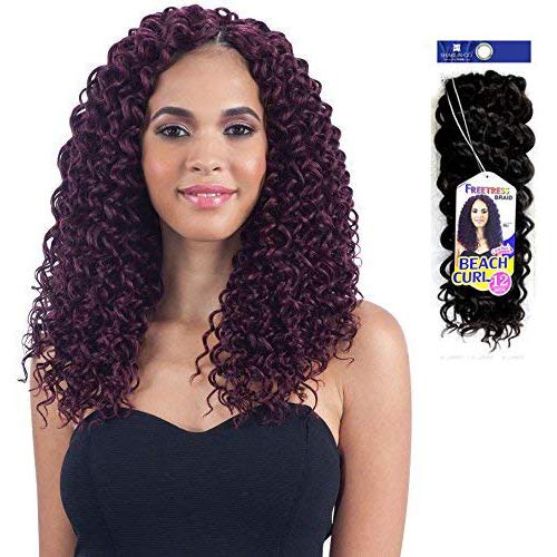 Shake N Go Freetress: Beach Curl 12" Crochet Braids