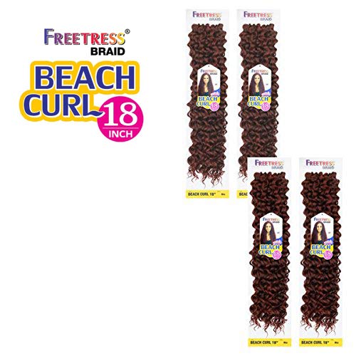 SHAKE N GO FREETRESS BRAID BEACH CURL 18"