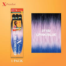 X-PRESSION 58" 3X PRE-STRETCHED BRAIDING HAIR