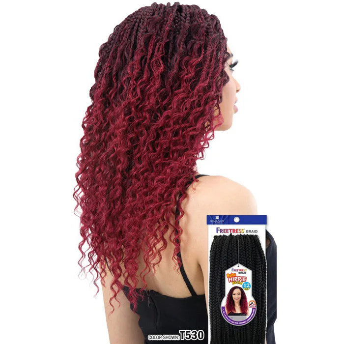 2x Shake N Go Freetress Braid  Hippie Braid 12"