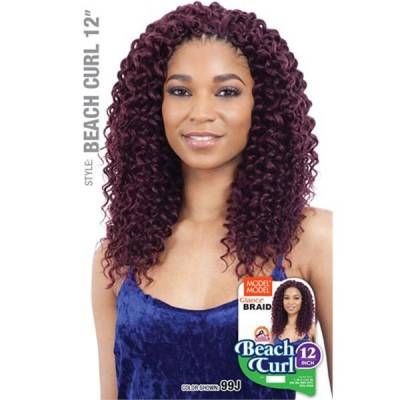 Mode Model Glance Braid Beach Curl 12"
